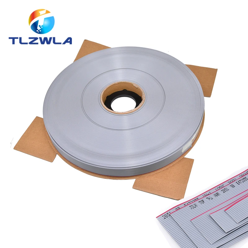 de IDC FC, cinza, espaçamento de 1.27mm,