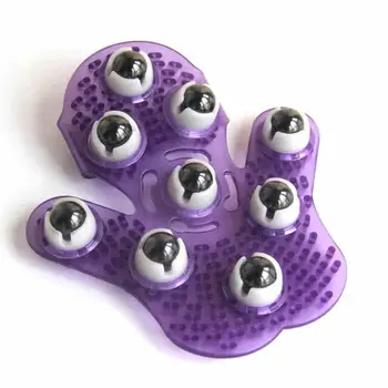 

Roller Ball Body Massage Glove Roller Anti-Cellulite Pain Relief Relax Massager Neck Shoulder Massage Gloves Health Care