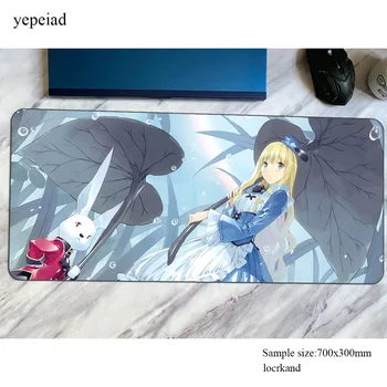 

alice in wonderland mousepad 900x400x4mm Computer mouse mat gamer gamepad pc wrist rest gaming mousemat desk pad office padmouse