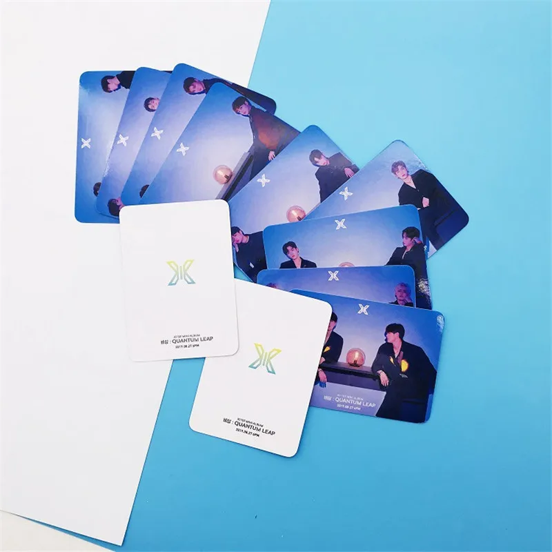11 шт./компл. двойной стороны Produce101 x1Quantum LEAP X1 премьер-шоу-con Flash Debut LEE EUNSANG Ким Йохан ЛОМО карта фото книга