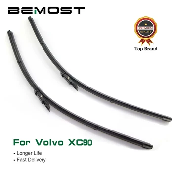 

BEMOST Car Clean The Windshield Wiper Blades Natural Rubber For Volvo XC90 Model Year From 2002 To 2014 Fit Pinch Tab/U Hook Arm