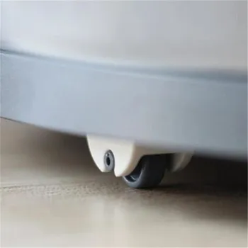 

4pcs Adhesive Storage Box Pulley Durable Storage Box Table Legs Pulley Hardware Directional Wheels Furniture Accessories