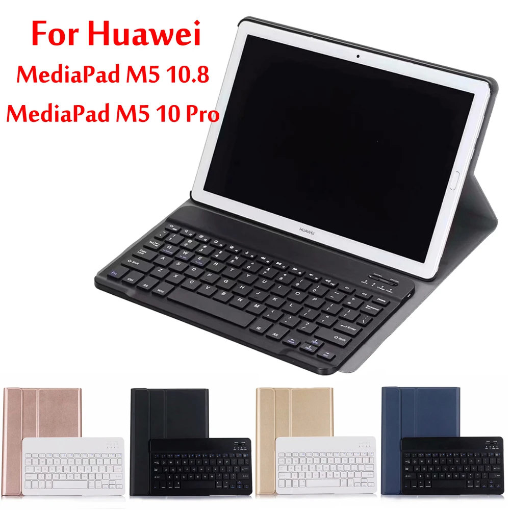 Для huawei MediaPad M5 10,8/10 Pro CMR-AL09 CMR-W09 CMR-W19 ультра тонкий съемный Беспроводной Bluetooth клавиатура чехол Крышка