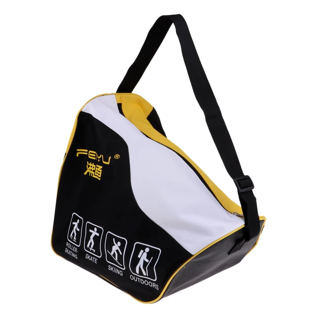 US $13.61 Roller Skate Ski Boot Bag Snowboard Equipment Gear Shoulder Bag Pack Carrier