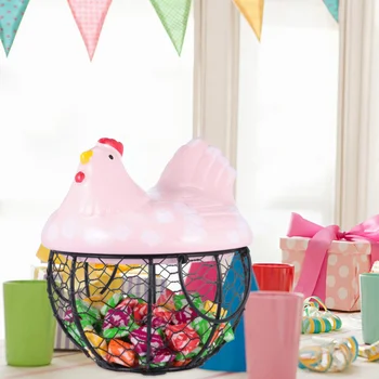 

1pc Convenient Durable High Quality Practical Delicate Exquisite Storage Basket Snack Basket Fruit Basket for Home