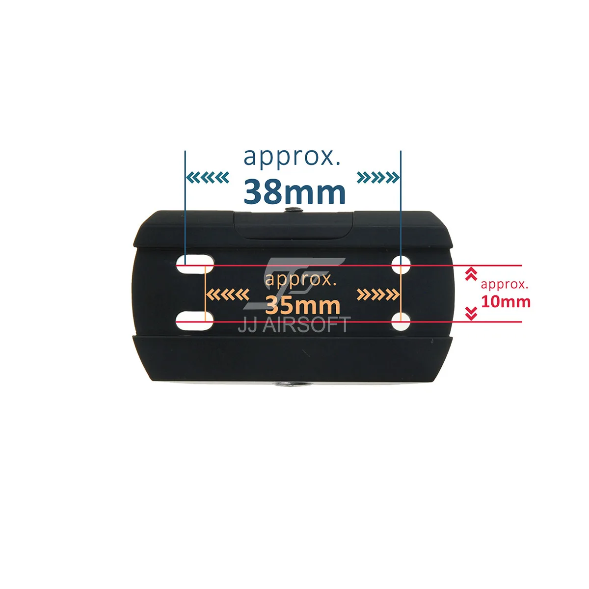 Airsoft Low Mount for T1 / T-1 Red Dot JJ red dot sight