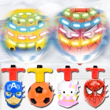 Музыкальный Волчок, мультяшная модель, игрушки для детей, забавные детские классические игрушки, ручной Спиннер, светодиодный светильник Beyblade Flash, подарок на день рождения