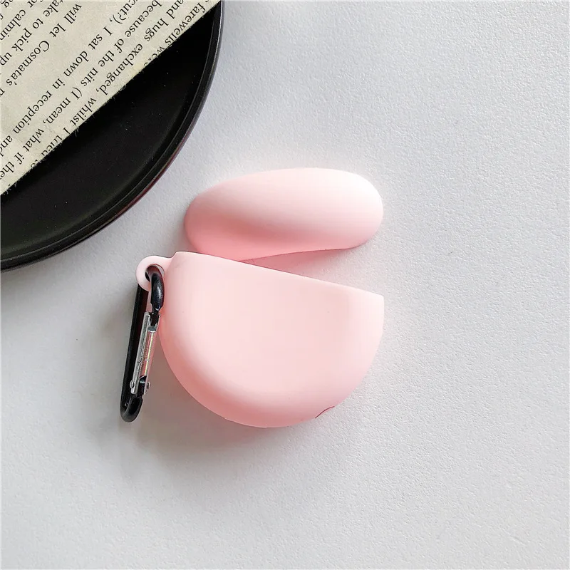 Чехол для наушников с Bluetooth для huawei FreeBuds 3, милые силиконовые аксессуары, защитный чехол для huawei FreeBuds 3 Pro с брелком - Цвет: pink