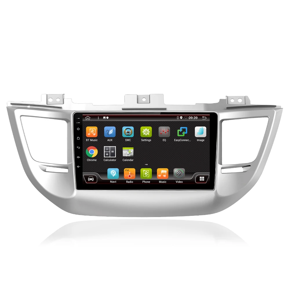 9 дюймов Восьмиядерный Android 8,1 Автомобильный gps навигатор для hyundai Tucson wifi Bluetooth Зеркало Ссылка с разделенным экраном
