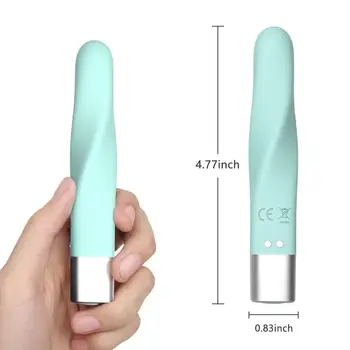 16 Speed Mini Bullet Vibrators For Women USB Finger Vibrador Dildo Sex Toys Shop Clitoris Stimulator Vibrating Lipstick Massager 4