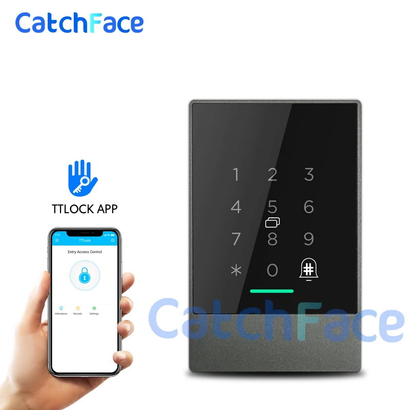  Waterproof Access control reader Wifi Digital Bluetooth Electronic Smart Door Lock Long Range Contr - 4000450521441