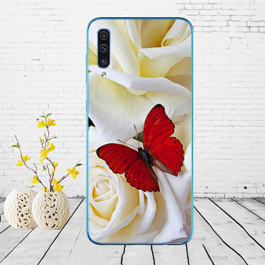 Чехол для samsung Galaxy A50 Силиконовая задняя крышка для телефона samsung A50 A30 SM-A305F A505 6,5 Fundas для Galaxy A305F A305