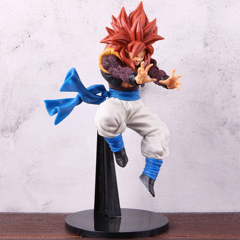Принтом из мультфильма «Жемчуг дракона Супер Saiyan 4 GT Ultimate Fusion футболка Теория большого взрыва камехамеха gogeta pvc, движущаяся фигурка, Коллекционная модель, игрушка