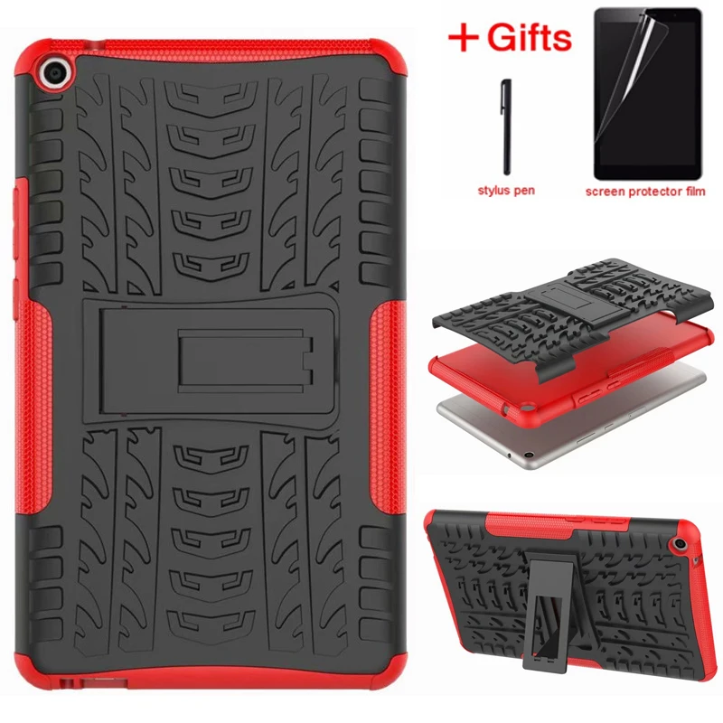 Силиконовый+ PC задняя крышка для huawei MediaPad T3 8,0 чехол KOB-L09 KOB-W09 планшет ультратонкий мягкий чехол для huawei T3 8 дюймов+ ручка