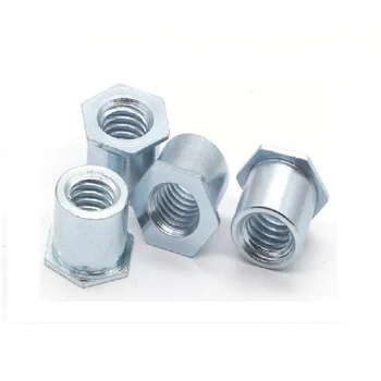 

Through hole rivet nut column chassis hex plate riveting column M2M2.5M3M4M5M6*3 4 5 7 8 9 10 11 12 14 16 18 20 23 7.5 6.5 8.5