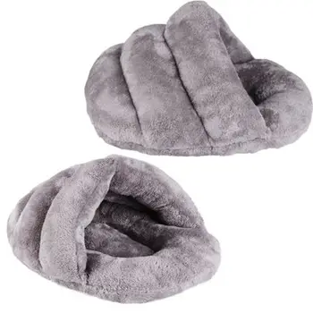 

Pet Bed for Cats Dogs Soft Nest Kennel Bed Cave House Sleeping Bag Mat Pad Tent Pets Winter Warm Cozy Beds 5Colors