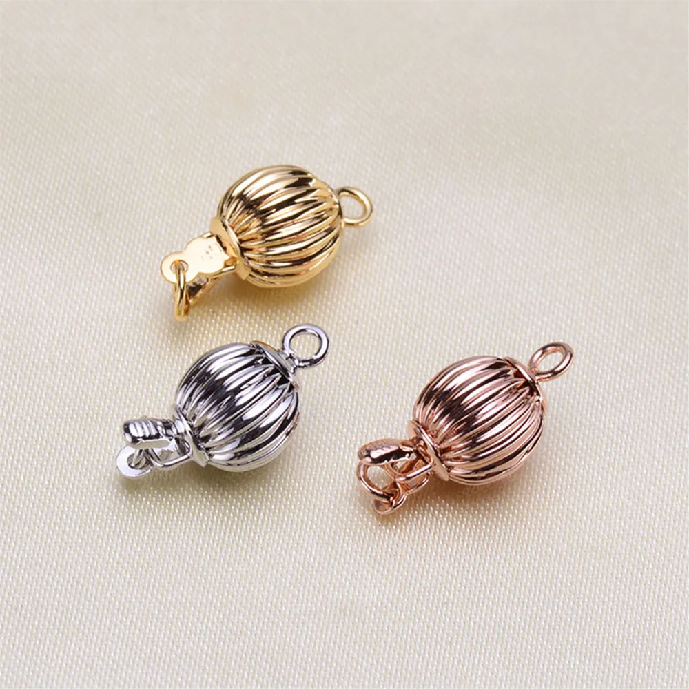 

Wholesale DIY Natural Stones Beads Jewelry Making Accessories Silver/Gold/Rose Gold Metal Connector Clasps Findings