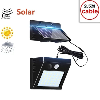 

3 Modes PIR Motion Sensor 30 LED Solar lamp Solar Energy Saving Security Lights Outdoor Waterproof Porch Garden light indoor hom