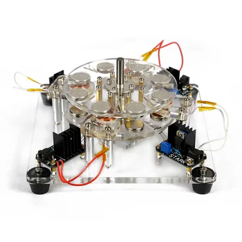 

Stark 4-Coil Hall Brushless Motor High-Speed Electromagnetic Engine Model Science Motor Model Toy For Children Educational Toys