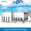 New Ice Cream Bar Popsicle Molds Commercial DIY Ice Lolly Mould 40 Branches Stainless Steel Sticks Holder 6 Shape Options 1