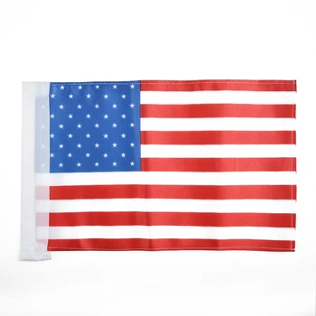 

Universal Flagpole Luggage Exterior American Flag Print Polyester Mount
