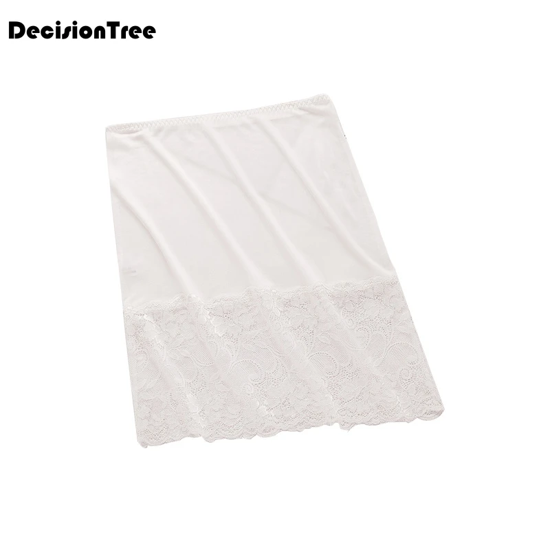 women stretch short half slip petticoat lingerie accessories inner wear skirt layer elastic waist short pettic