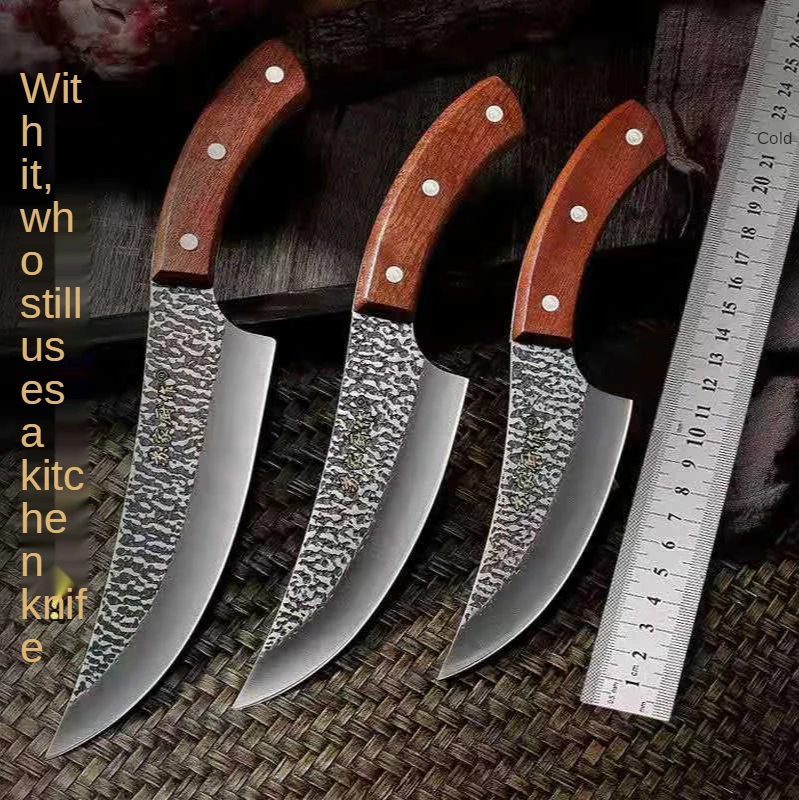 Kitchen Knife Household Boning Killing Pig Meat Cleaver Stainless Steel Vegetable Cutter Fruit | Дом и сад
