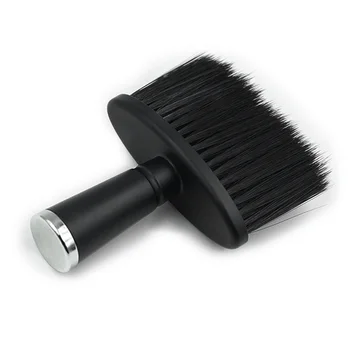 

Professional Soft Black Neck Face Dust Brushes Barber Hair Clean Hairbrush Beard Brush Salon Cutting Hairdressing Styling Tool
