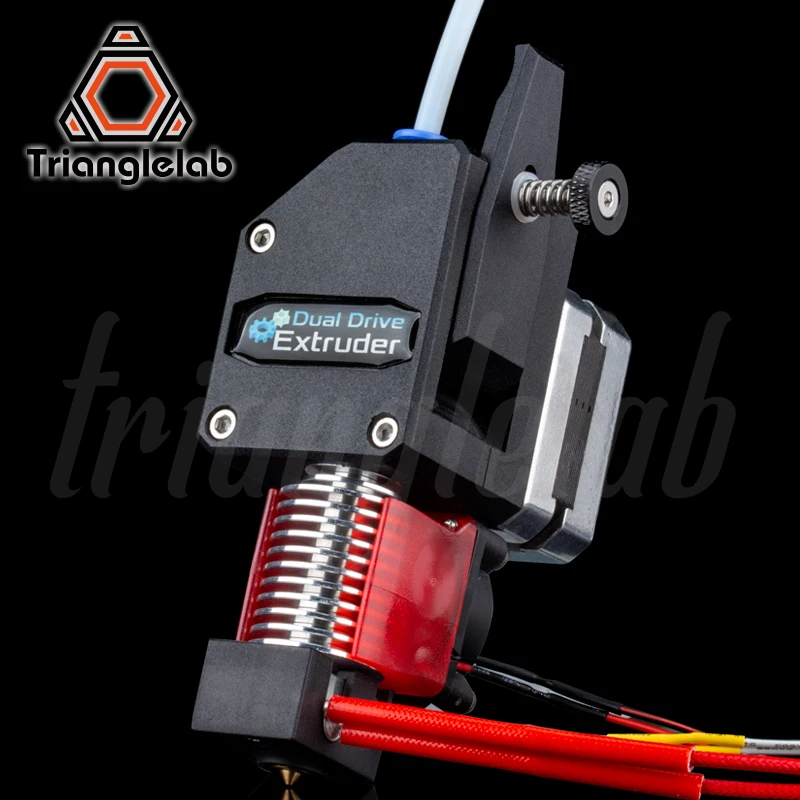 Дешево Trianglelab MK8 Боуден экструдер BMG экструдер + V6 HOTEND двойной привод экструдер для 3d принтера высокая производительность для I3 3D принтер