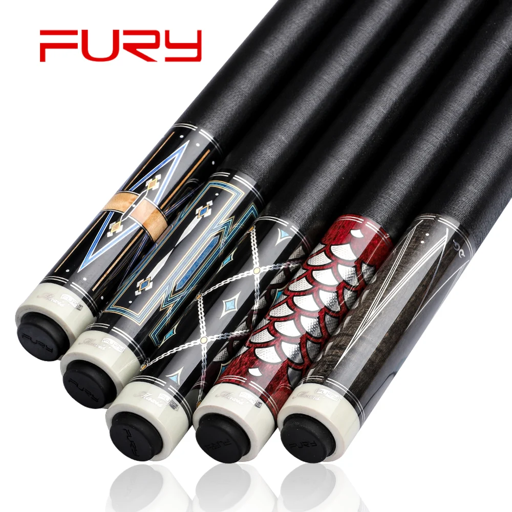 Дневной бильярдный кий FURY GC1 5 12 75 мм профессиональный комплект ручной работы