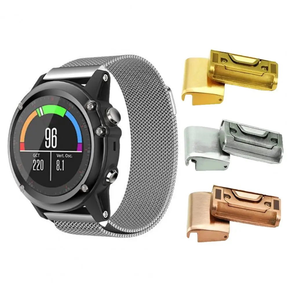 Быстрое прилегание металлическая флейта для Garmin Fenix 6S 6X 6 Феникс 5X 5 3 MK1 20 мм 22 26 все