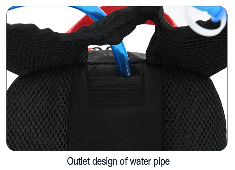 2021 New 10L Sport MTB Bike Backpack Water Cycle Bags Running Cycling Hydration Bicycle Backpacks with Reflector Strips XA126Q