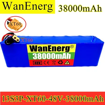 

18650 Battery PackXT60 Plug 48V38000mAh 13S3P 48V Lithium ion Battery Pack For 54.6v E-bike Electric bicycle Scooter with BMS