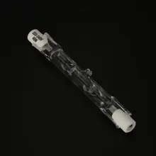 Машинка для стрижки 48 Вт Вольфрам-йод лампы прозрачный безопасный галогенная лампа Внутреннее и наружное освещение приспособление eco-friendly бытовой питания 220 V-240 V