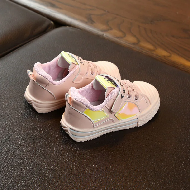 Baby Girls Boys Casual Anti-Slip Letters Print Shoes Sneakers Toddler Soft PU Walking Shoes Cute Crib Toddler Shoes k