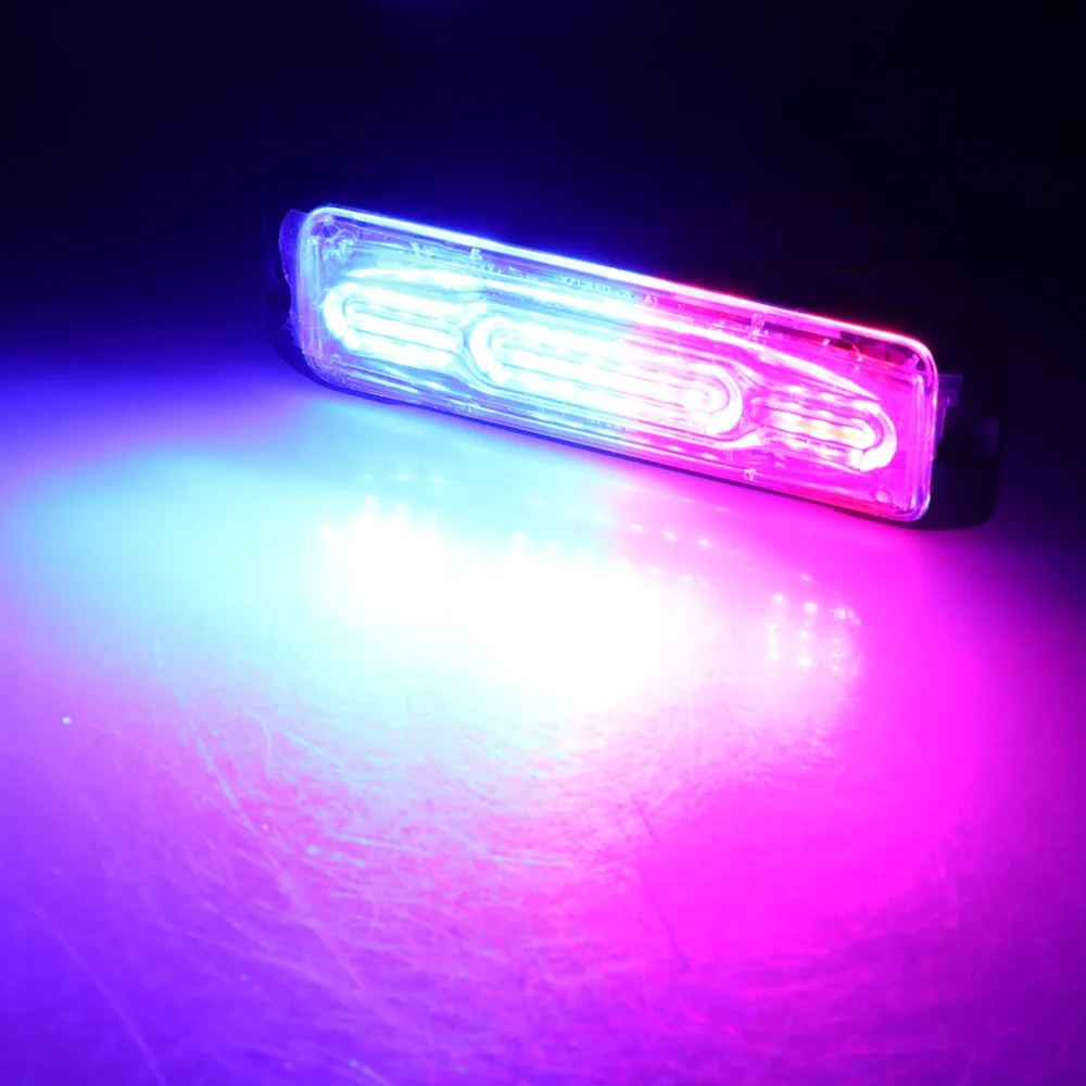 burglar alarm keypad Emergency Auto Safety Lamps IP65 LED Truck Strobe Warning Light Flashlights Police Lights ring keypad flashing white