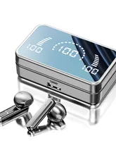  With Microphone TWS Bluetooth 5.1 Wireless Headphones 3500mAh Charging Box HIFI Stereo Sound IPX7 Waterproof Sports Earphones 