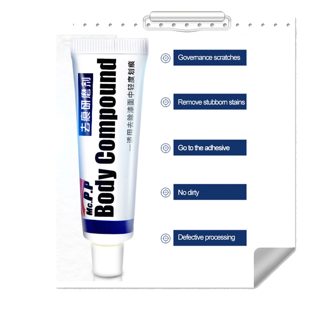 Каркасная смесь кузова автомобиля воск набор пасты для краски уход за царапинами