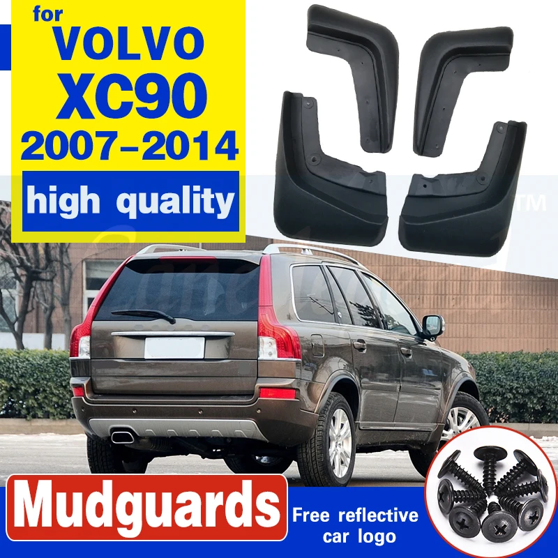 Mud Flaps Splash Guard Mudguards for 2005-2014 Volvo XC90 4pcs