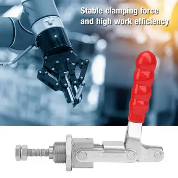 

Professional Toggle Clamp Stainless Steel Push-pull Type Handle Quick Holding Clamp Tool