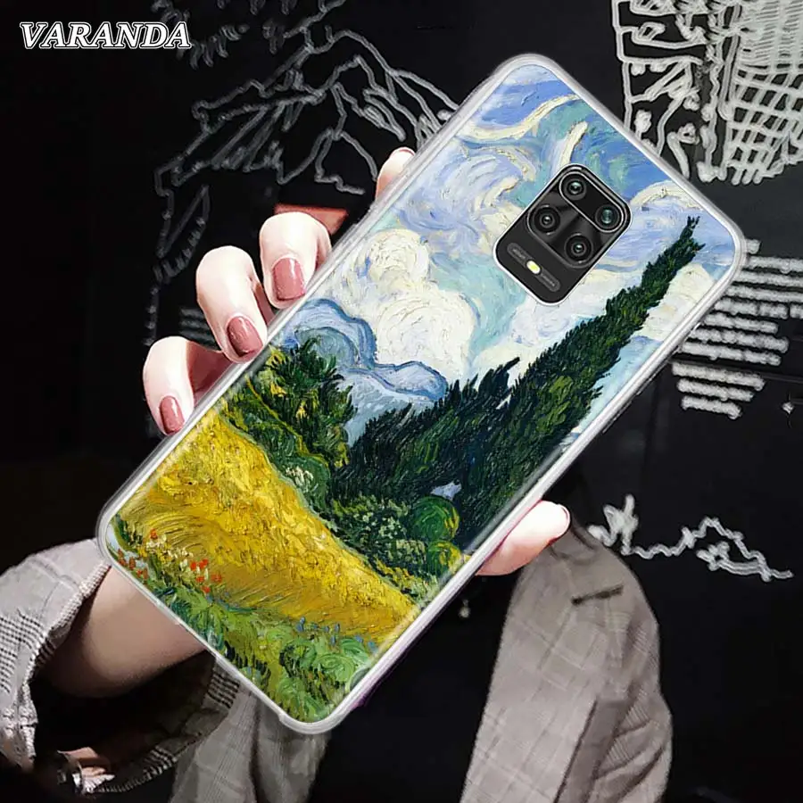 Van Gogh Paintings Silicone Case Couqe For Xiaomi Redmi Note 9S 8T 7 8 9 Pro Max Redmi 9 8 8A 7 7A 9A 9C Soft Clear Phone Cover Van Gogh Paintings Silicone Case Couqe For Xiaomi Redmi Note 9S 8T 7 8 9 Pro Max Redmi 9 8 8A 7 7A 9A 9C Soft Clear Phone Cover