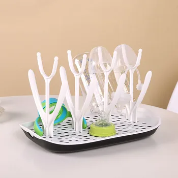 

YiCleaner Baby Bottle-Dryer Rack Kitchen Cup-Holder Cleaning Shelf Pacifier Feeding Bottles Drainer Storage Drying Holder