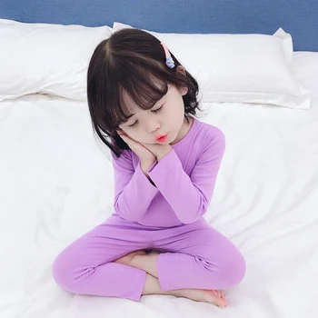 

Children's pajamas 2020 autumn girls boys pajamas pajamas baby clothing baby pajamas set cotton children's pajamas