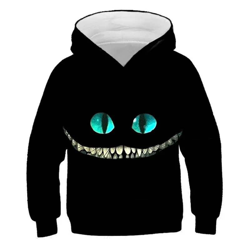 

New 2019 Kitty Kids Hoodie 2-12 Years Boys Girls Hoodies Teenagers Sweatshirt Bebe Children's hoodies Breakdance Clothes