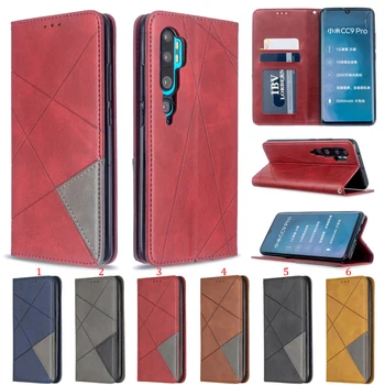 

200pcs/lot For Xiaomi Mi CC9 PRO NOTE 10 PRO Prismatic Dark Magnet Wallet Leather Case For Xiaomi Redmi 8 8A Redmi 7 7A