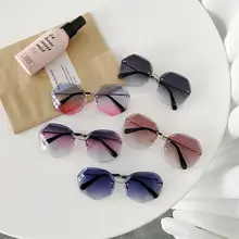Новые крутые многоугольные шестиугольные Модные мужские и женские океанские очки с защитой от ультрафиолета солнцезащитные очки UV400