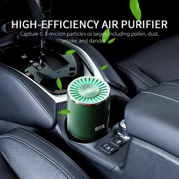 

Air Purifier for Car Desktop Home Air Purifier Portable Air Purifier USB Charging Quiet Bedroom Air Cleaner Home Air Purifier