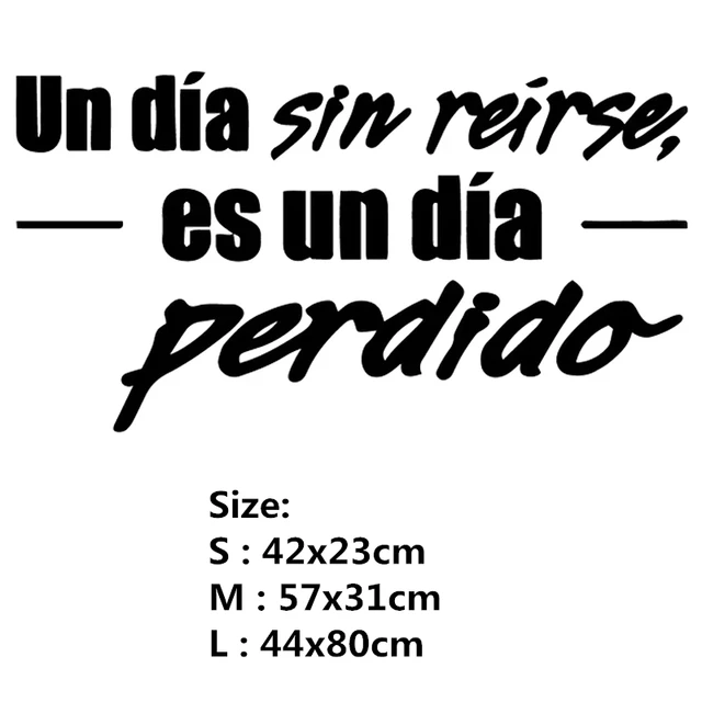 Removable Spanish Quote Recipe Wall Stickers Decor Biblical Character Vinyl Art Kitchen Decor Restaurant Window Decals HY9996 RU474