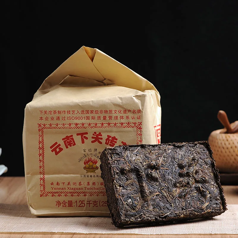 Китай Yunnan сырье для чая пуэр 250g ПУ erh чай Xian Guan древнее дерево детоксикация красота здоровья потеря веса