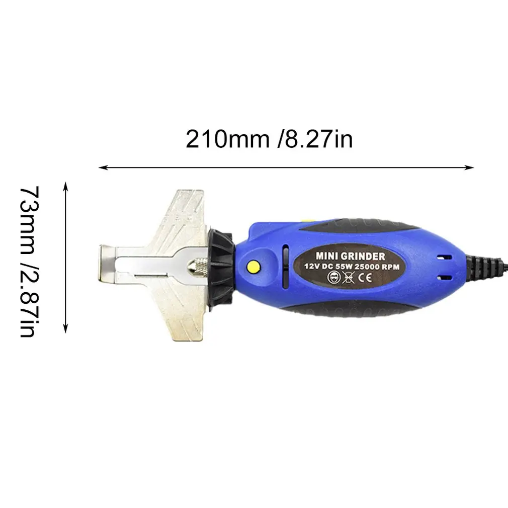 12 В мини электрический цепной шлифовальный станок пилы для цепной пилы бензопилы набор шлифовальный станок YJPJ055051